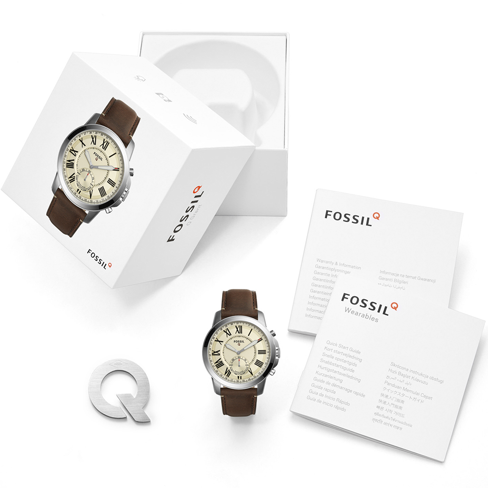 smartwatch Fossil Smartwatch FTW1118 Q GRANT męski z krokomierz Fossil Q - miniatura 3
