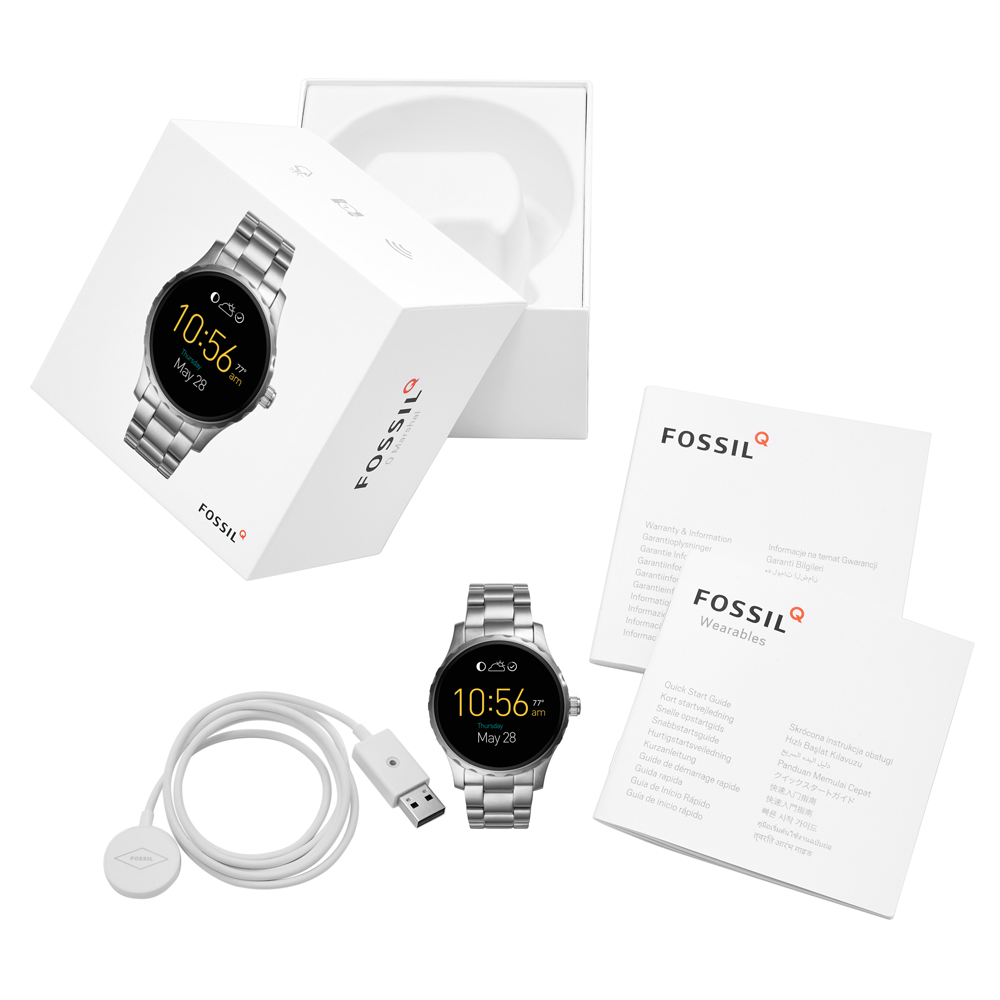 zegarek Fossil Smartwatch FTW2109 srebrny Fossil Q - miniatura 4