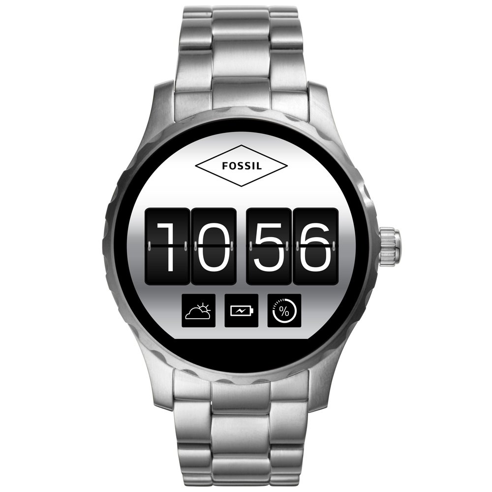 Fossil Smartwatch FTW2109 Q Marshal Smartwatch Fossil Q fashion/modowy zegarek srebrny - miniatura 6