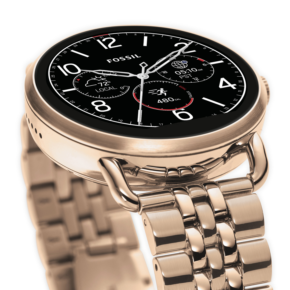 Fossil Smartwatch FTW2112 Fossil Q Q Wander Smartwatch zegarek damski fashion/modowy mineralne - miniatura 5