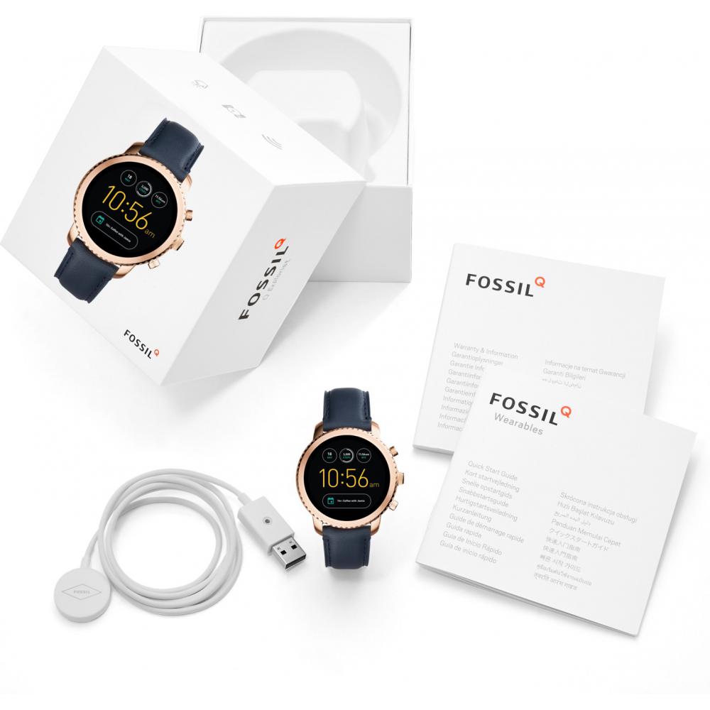 zegarek Fossil Smartwatch FTW4002 różowe złoto Fossil Q - miniatura 4