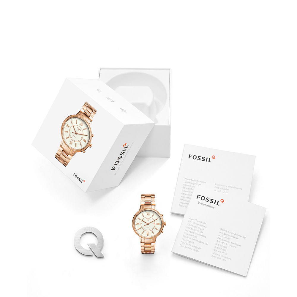 smartwatch Fossil Smartwatch FTW5010 różowe złoto Fossil Q - miniatura 4