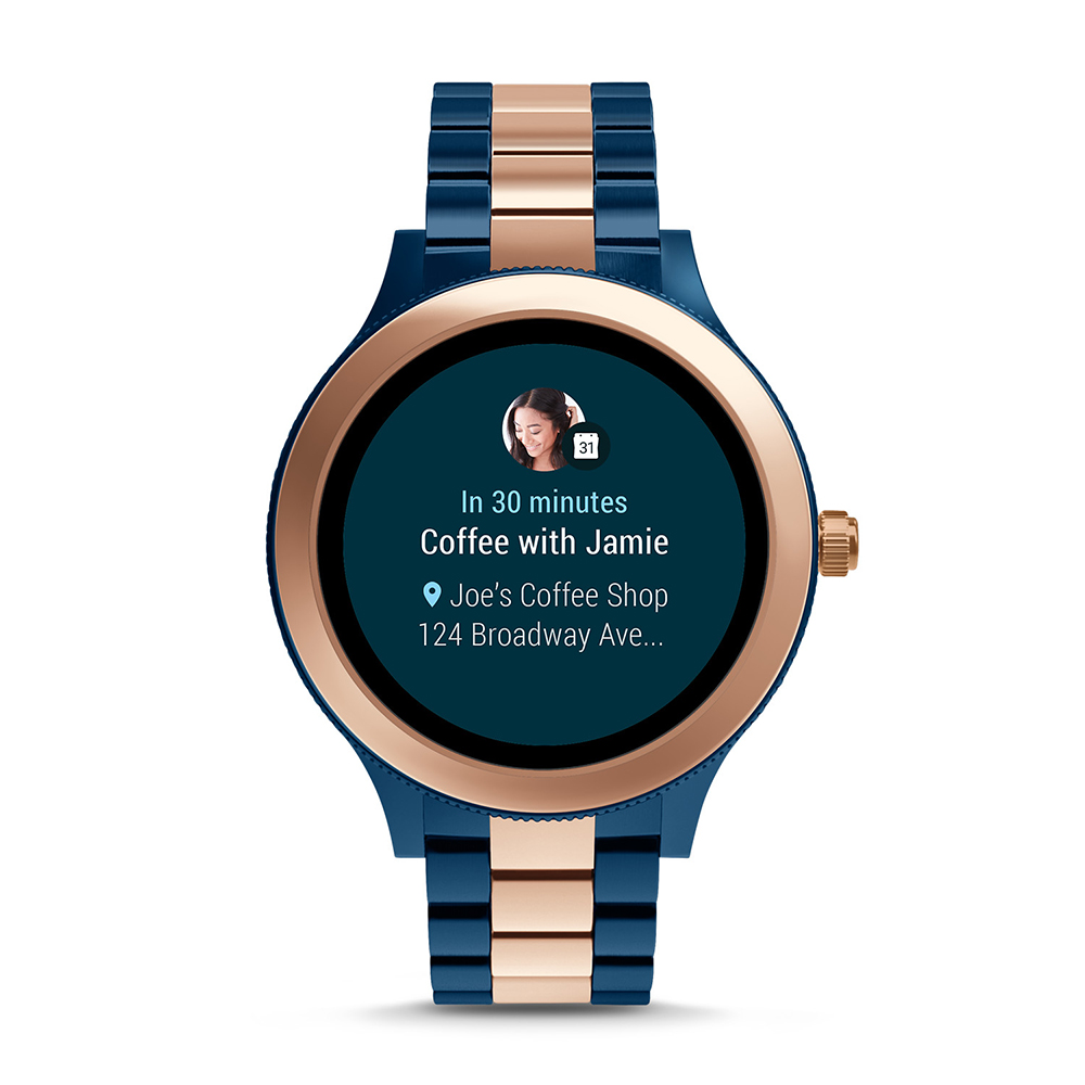 Fossil Smartwatch FTW6002 Q Venture Smartwatch Fossil Q fashion/modowy zegarek niebieski - miniatura 6
