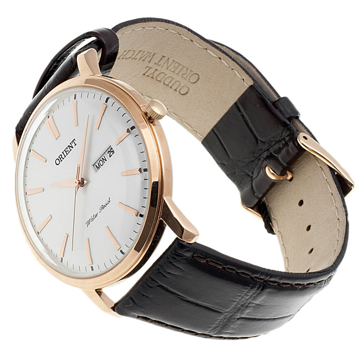 Orient FUG1R005W6 Capital Classic klasyczny zegarek różowe złoto - miniatura 6
