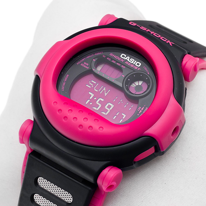 G-Shock G-001-1BER G-Shock Pink Jason zegarek damski sportowy mineralne - miniatura 5