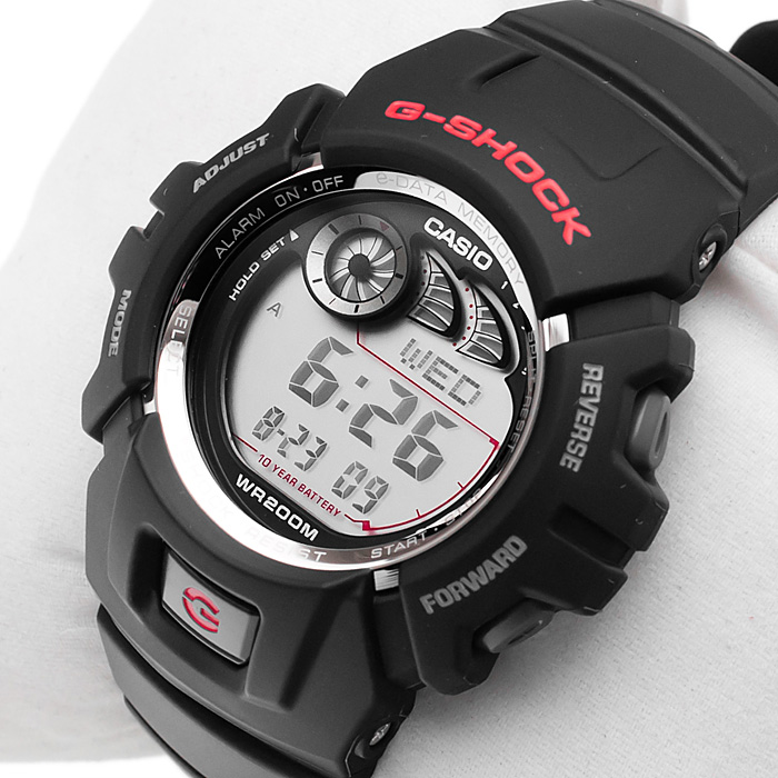 G-Shock G-2900F-1VER zegarek czarny sportowy G-SHOCK Original pasek
