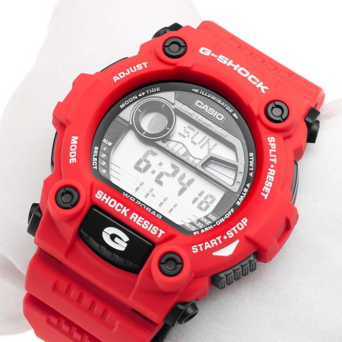 G-Shock G-7900A-4ER G-Shock Redbike zegarek męski sportowy mineralne - miniatura 5