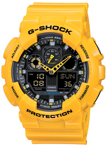 G-Shock GA-100A-9AER zegarek męski G-SHOCK Original