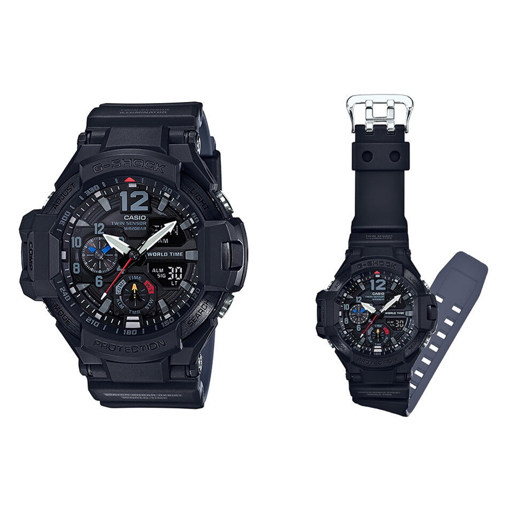 G-Shock GA-1100-1A1ER zegarek męski G-Shock - miniatura 2