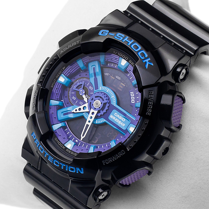 G-Shock GA-110HC-1AER G-Shock zegarek męski sportowy mineralne