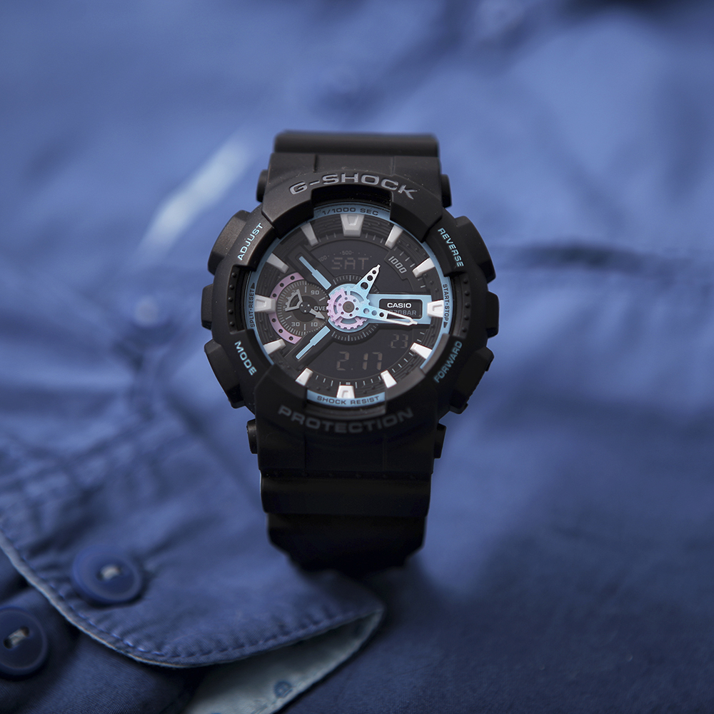 G-Shock GA-110PC-1AER męski zegarek G-SHOCK Style pasek - miniatura 3