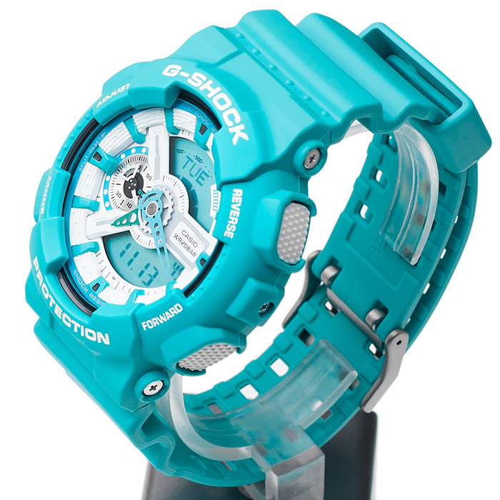 zegarek G-Shock GA-110SN-3AER niebieski G-Shock - miniatura 4
