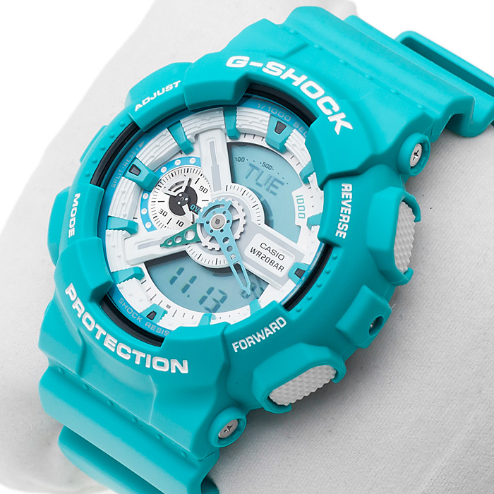 G-Shock GA-110SN-3AER G-Shock zegarek męski sportowy mineralne - miniatura 5