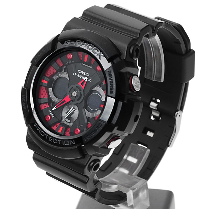 G-Shock GA-200SH-1AER męski zegarek G-Shock pasek - miniatura 3