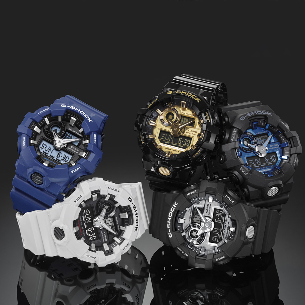 G-Shock GA-700-2AER zegarek męski G-SHOCK Original