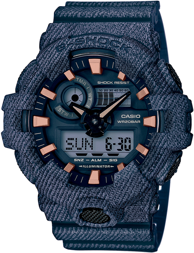G-SHOCK DENIM GA-700DE-2AER