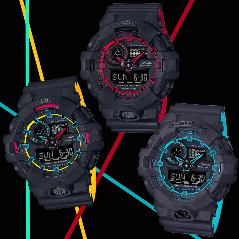 zegarek G-Shock GA-700SE-1A2ER szary G-SHOCK Original