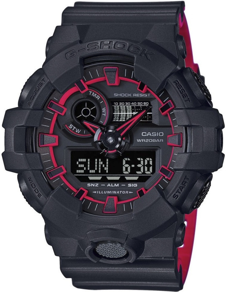 G-SHOCK NO COMPLY NEON LAYERED GA-700SE-1A4ER