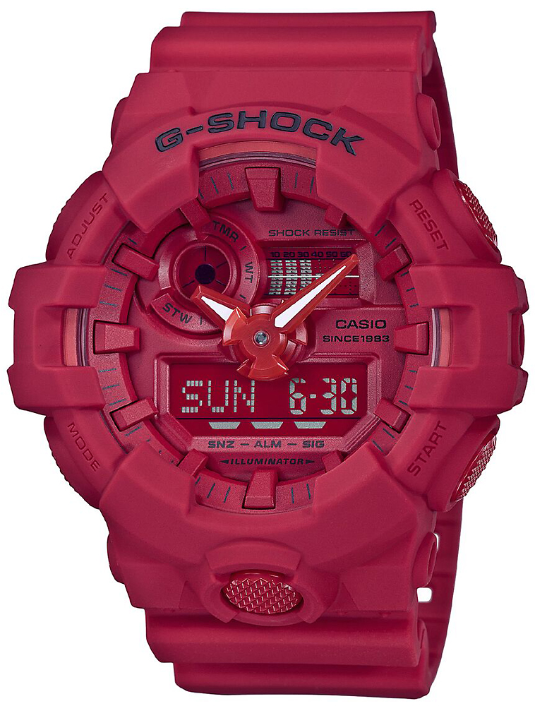 G-SHOCK 35TH ANNIVERSARY RED OUT COLLECTION GA-735C-4AER