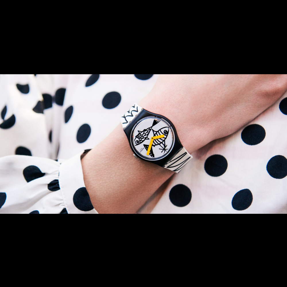 zegarek Swatch GB303 czarny Originals - miniatura 4