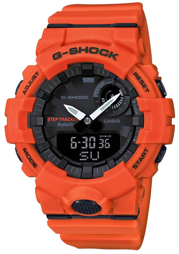 G-SHOCK G-SQUAD BLUETOOTH SYNC STEP TRACKER LIMITED GBA-800-4AER