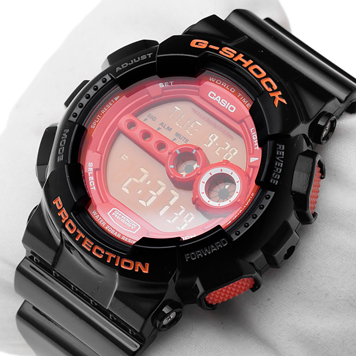 G-Shock GD-100HC-1ER G-Shock zegarek męski sportowy mineralne - miniatura 5
