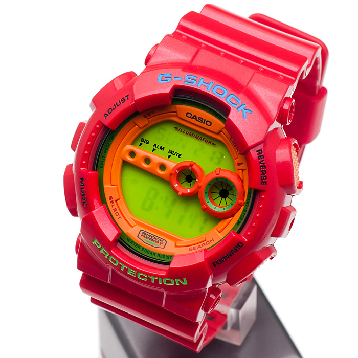 zegarek G-Shock GD-100HC-4ER czerwony G-Shock - miniatura 4
