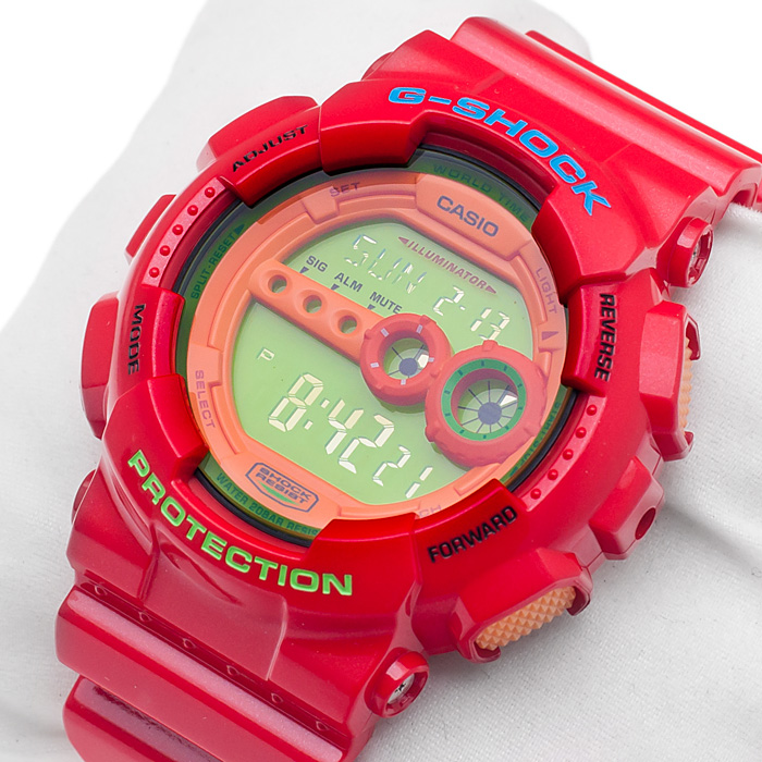 G-Shock GD-100HC-4ER G-Shock zegarek męski sportowy mineralne - miniatura 5