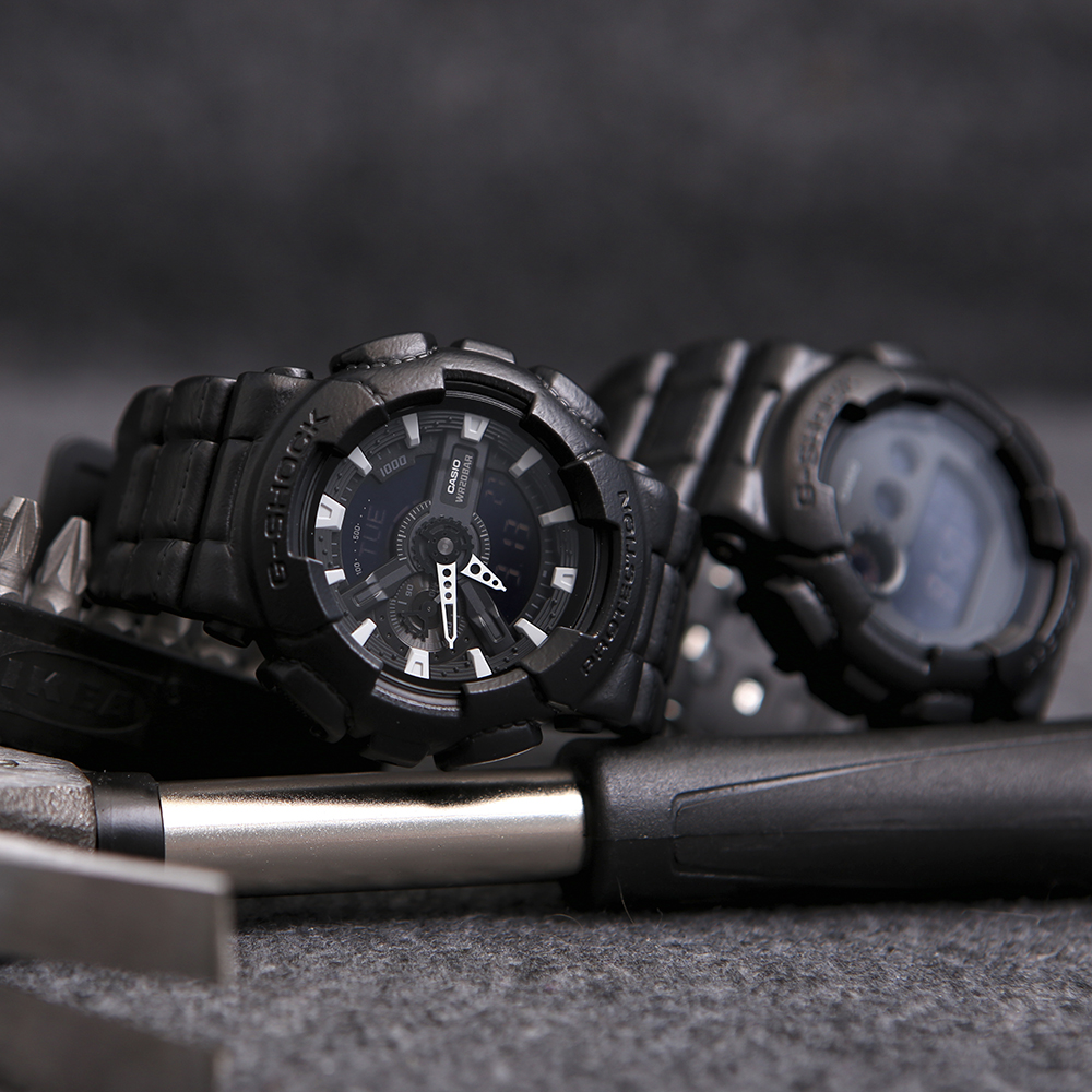 G-Shock GD-120BT-1ER Full BLACK LIMITED G-SHOCK Specials sportowy zegarek czarny