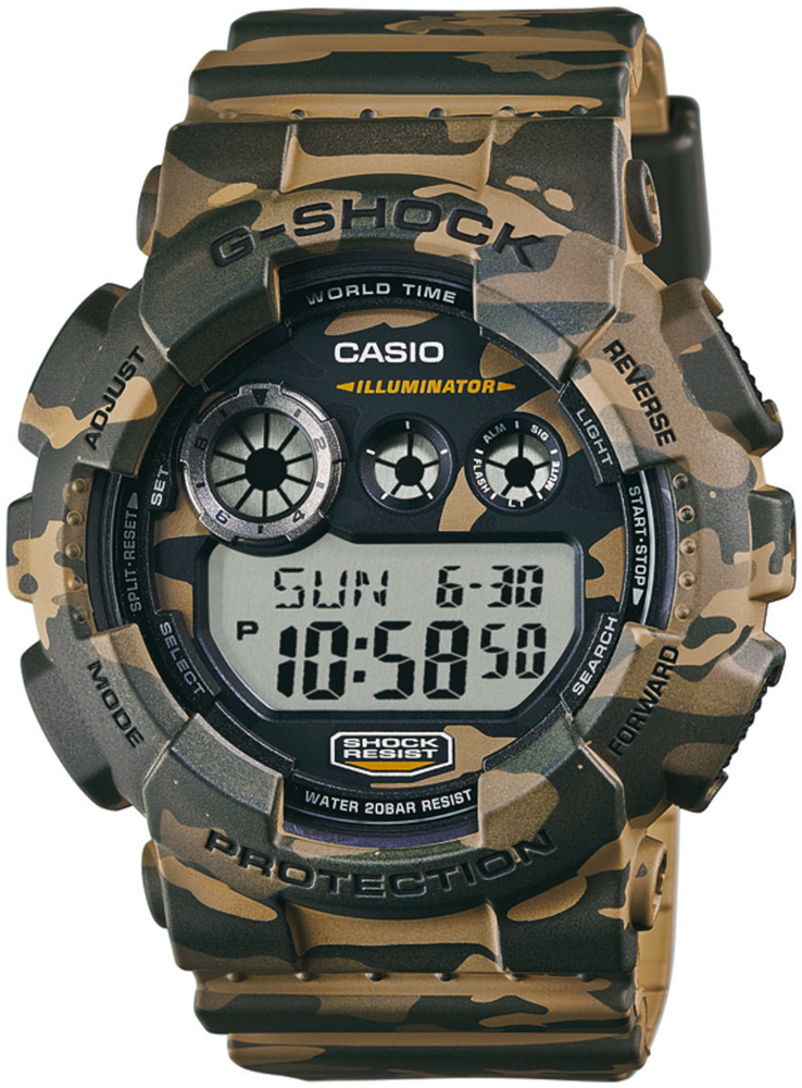 G-SHOCK CAMOUFLAGE GD-120CM-5ER
