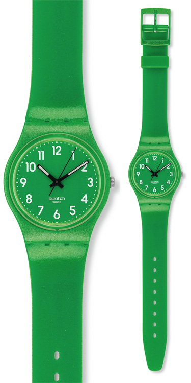 Swatch FLAKY GREEN GG212