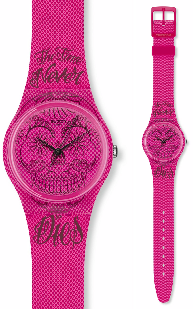 Swatch Time Never Dies Pink GP138