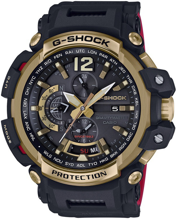 G-SHOCK 35TH ANNIVERSARY GOLD TORNADO GRAVITYMASTER LIMITED GPW-2000TFB-1ADR
