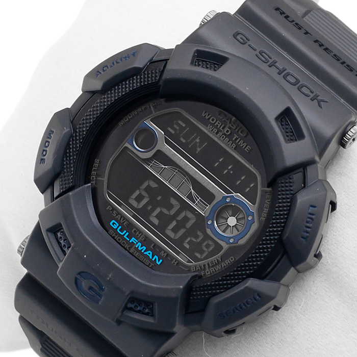 G-Shock GR-9110GY-1ER G-Shock Gulfman in Grey zegarek męski sportowy mineralne - miniatura 5