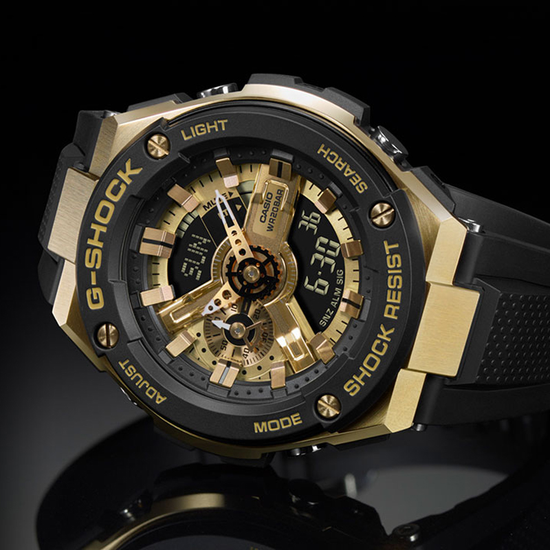 G-Shock GST-400G-1A9ER zegarek męski G-SHOCK G-STEEL - miniatura 2