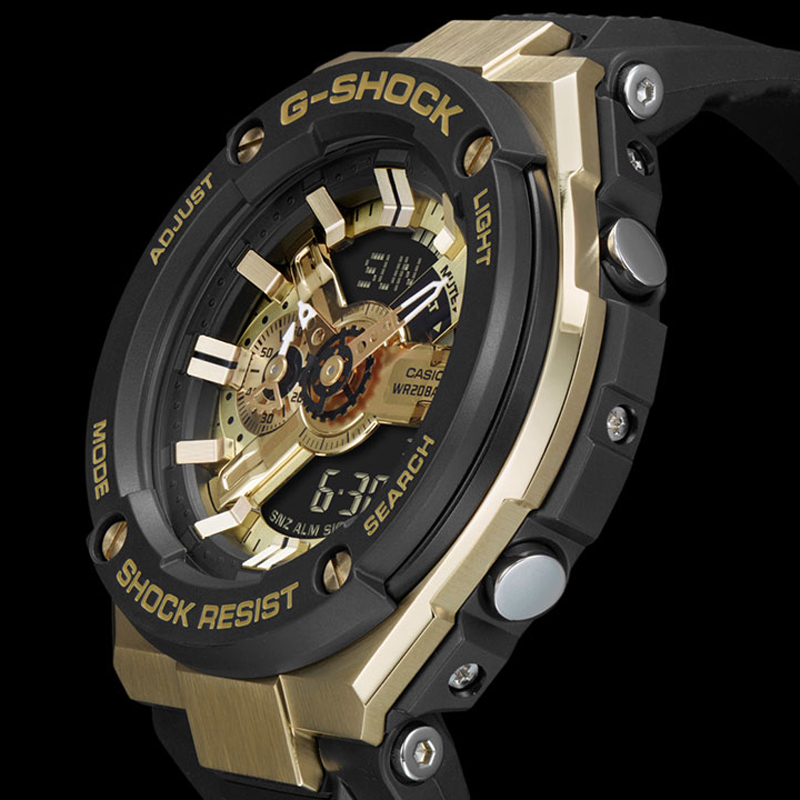 G-Shock GST-400G-1A9ER męski zegarek G-SHOCK G-STEEL pasek - miniatura 3