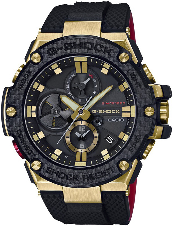 G-SHOCK 35TH ANNIVERSARY GOLD TORNADO G-STEEL BLUETOOTH SYNC LIMITED GST-B100TFB-1AER