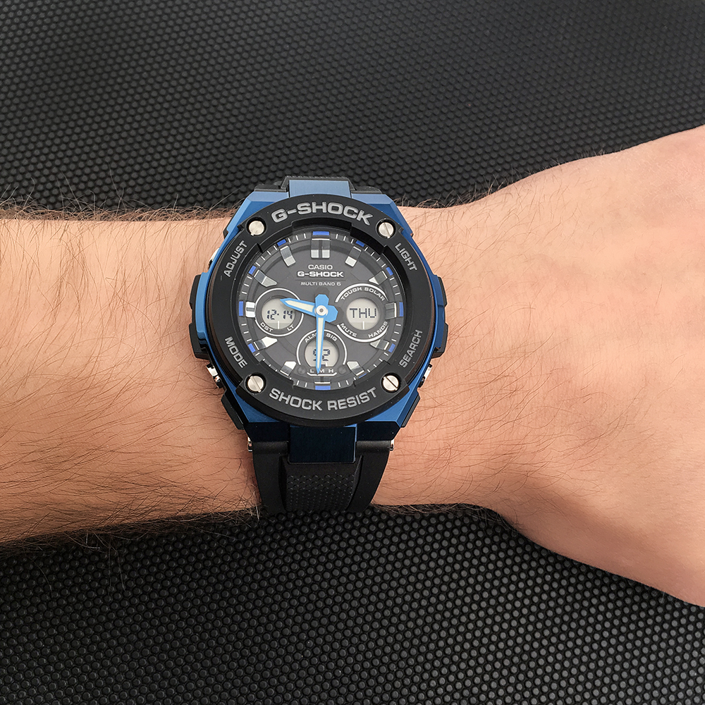 zegarek G-Shock GST-W300G-1A2ER czarny G-SHOCK G-STEEL - miniatura 7