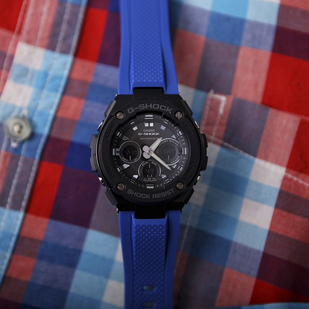 G-Shock GST-W300G-2A1ER męski zegarek G-SHOCK G-STEEL pasek - miniatura 3