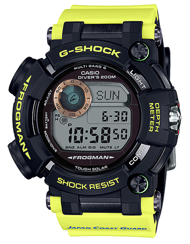 G-SHOCK FROGMAN JAPAN COAST GUARD GWF-D1000JCG-9ER