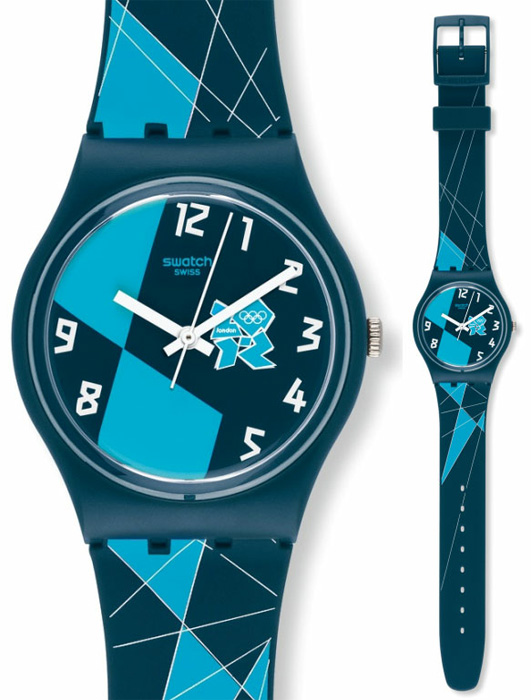 Swatch Olympic 2012 Blue GZ267