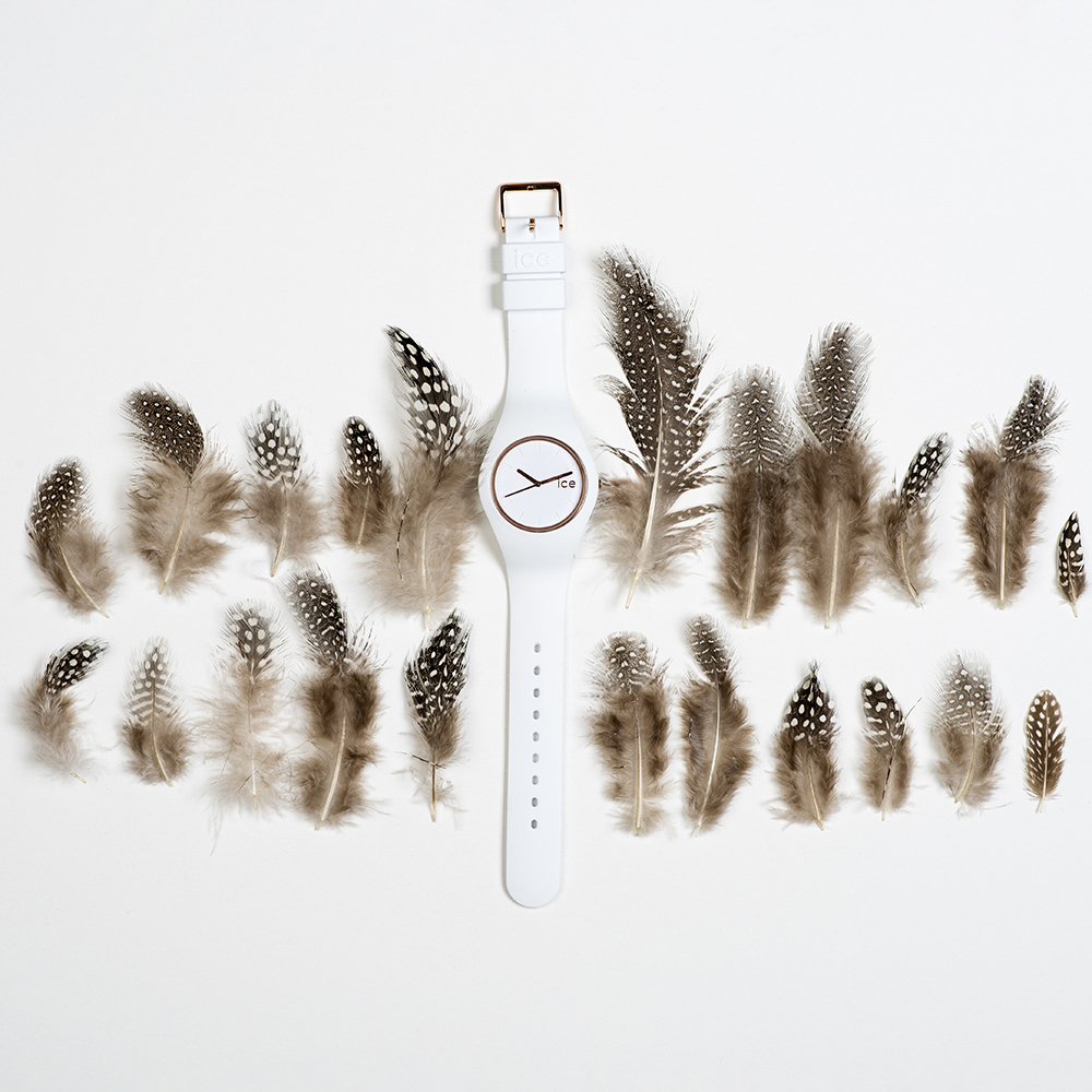 ICE Watch ICE.000978 zegarek damski Ice-Glam biały