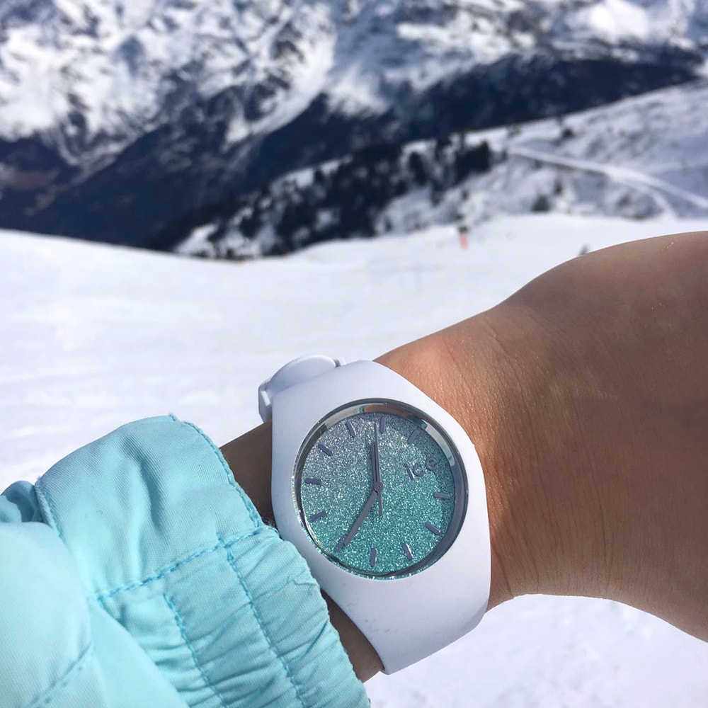 zegarek ICE Watch ICE.013430 ICE lo White Turquoise rozm. M ICE-Lo mineralne - miniatura 8