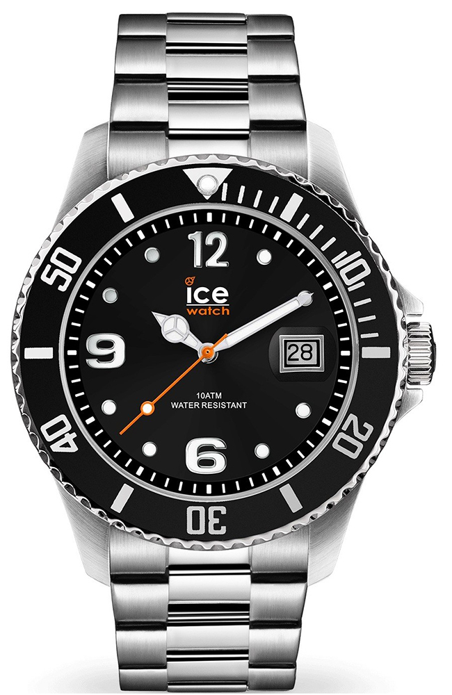ICE Watch ICE Steel Black silver rozm. L ICE.016032