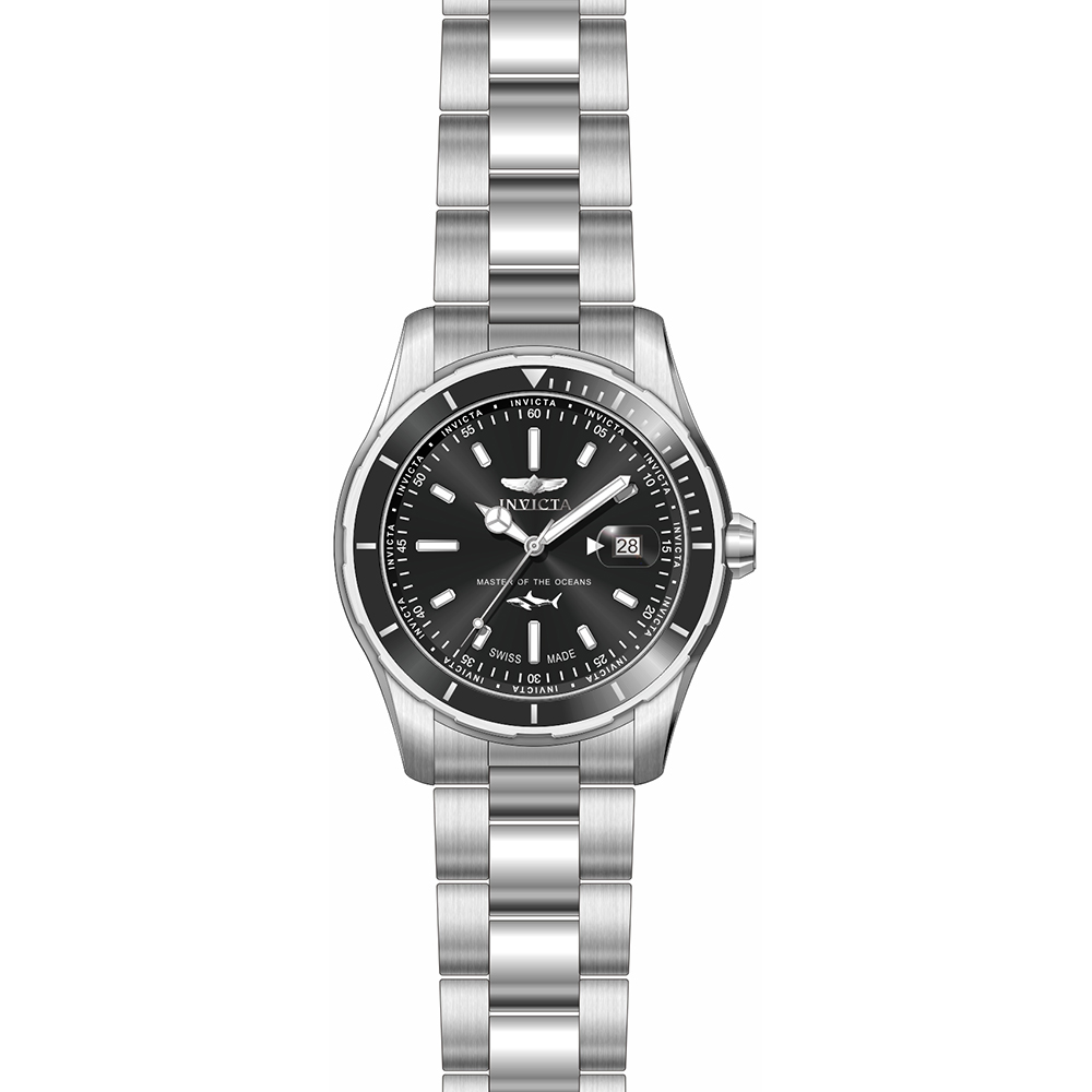 Invicta IN25806 Pro Diver MASTER OF THE OCEAN zegarek męski klasyczny mineralne - miniatura 5