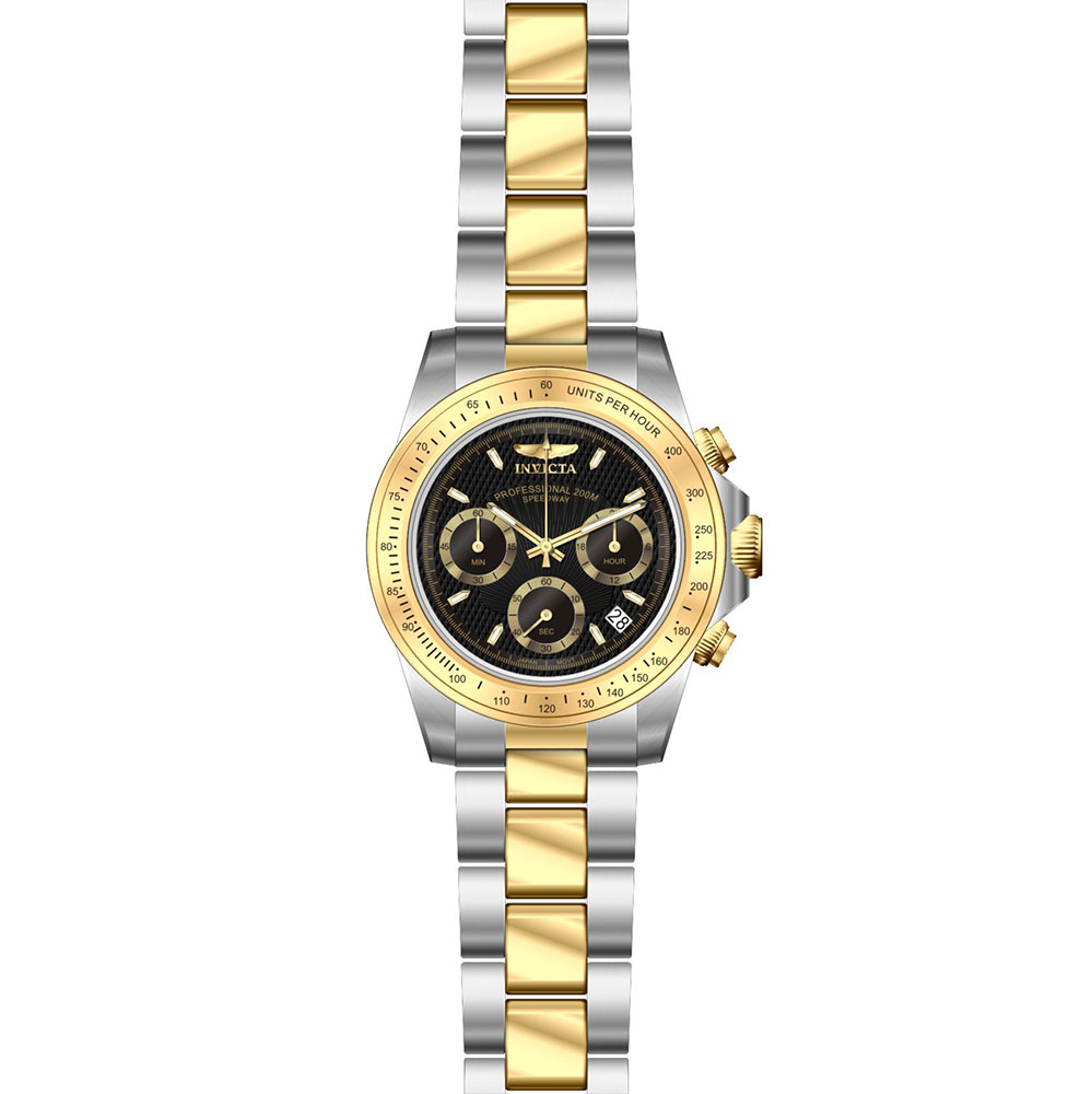 Invicta IN9224 PROFESSIONAL Speedway sportowy zegarek srebrny - miniatura 6