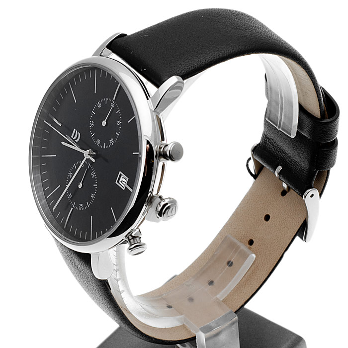 zegarek Danish Design IQ13Q975 męski z chronograf Pasek - miniatura 3