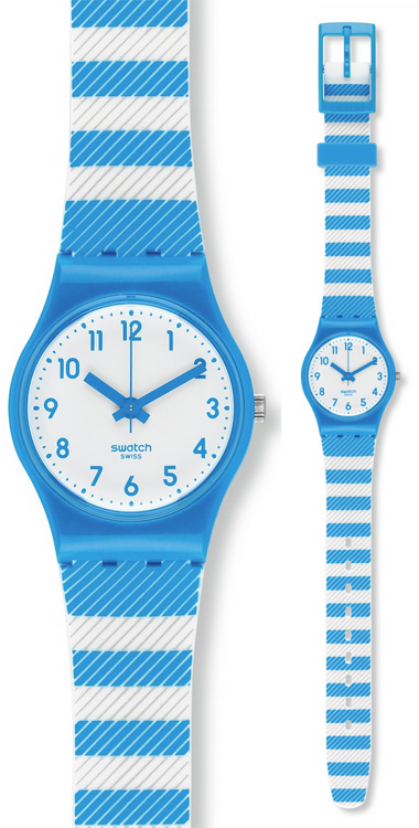Swatch Blue Tracks LS113