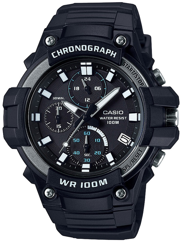 Casio MCW-110H-1AVEF Sportowe BASIC CHRONO