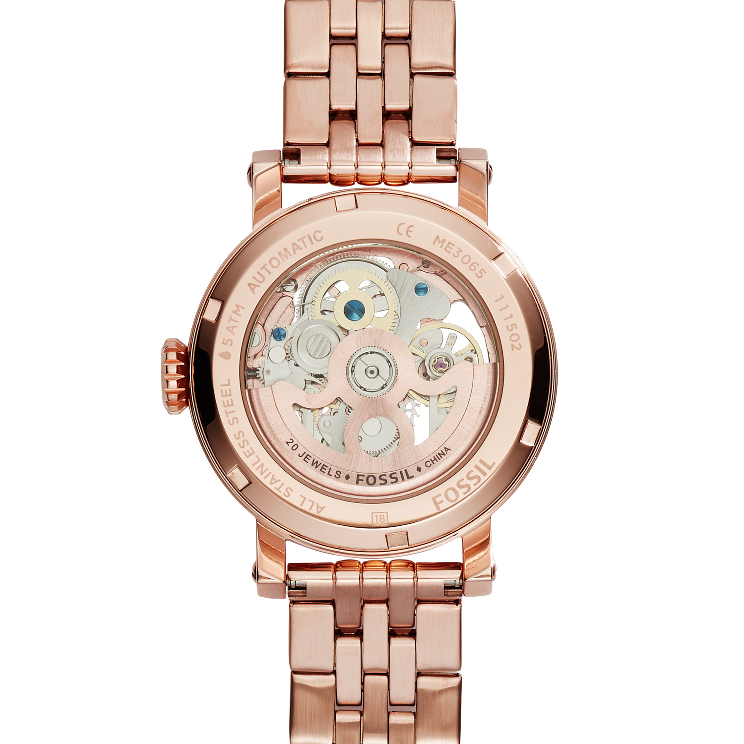 Fossil ME3065 damski zegarek Boyfriend bransoleta - miniatura 3